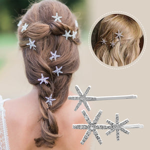 Hovedbeklædningstilbehør med Skinnende Diamantstjerner