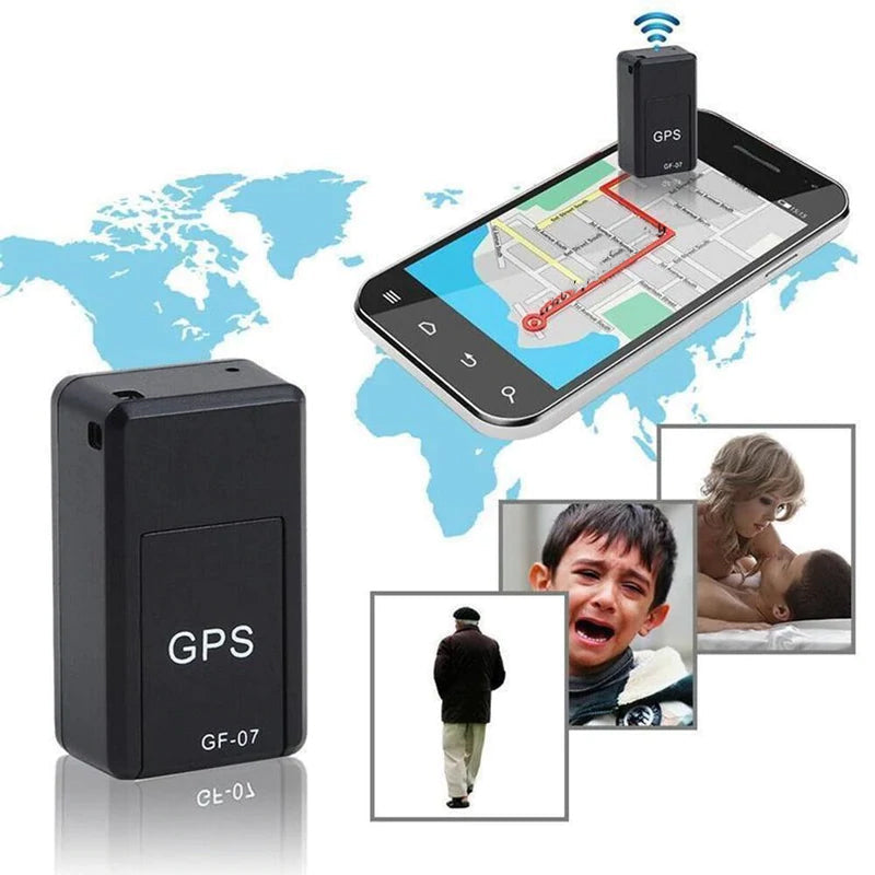 GPS Tracker, Magnetisk Mini GPS Locator Anti-tyveri GPS Tracker