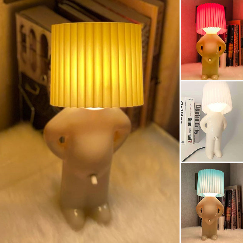 Genert lille mand kreativ lampe