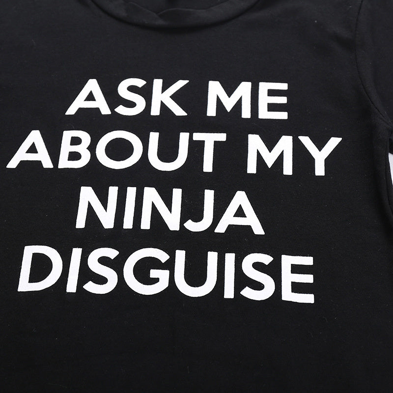 Ninja forklædnings T-shirt
