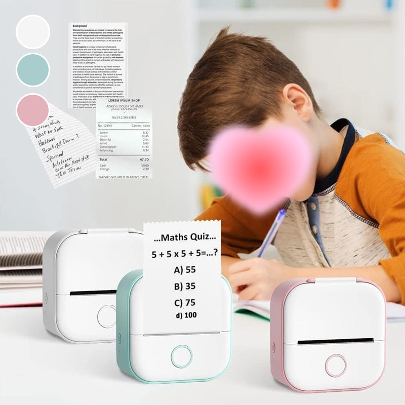 Bærbar Bluetooth Miniprinter