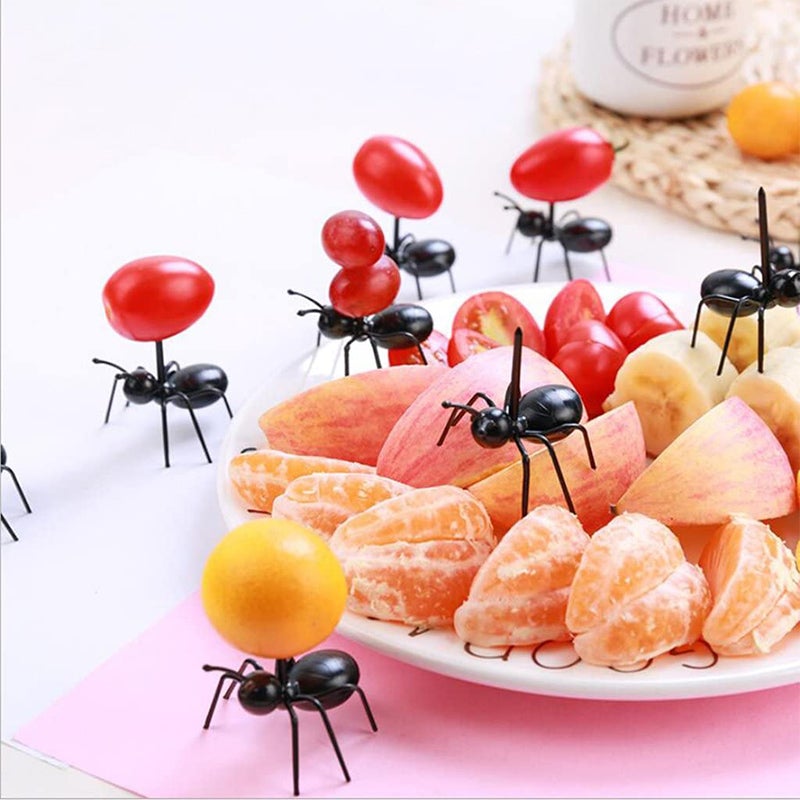 Hårdtarbejdende myrer frugtgafler