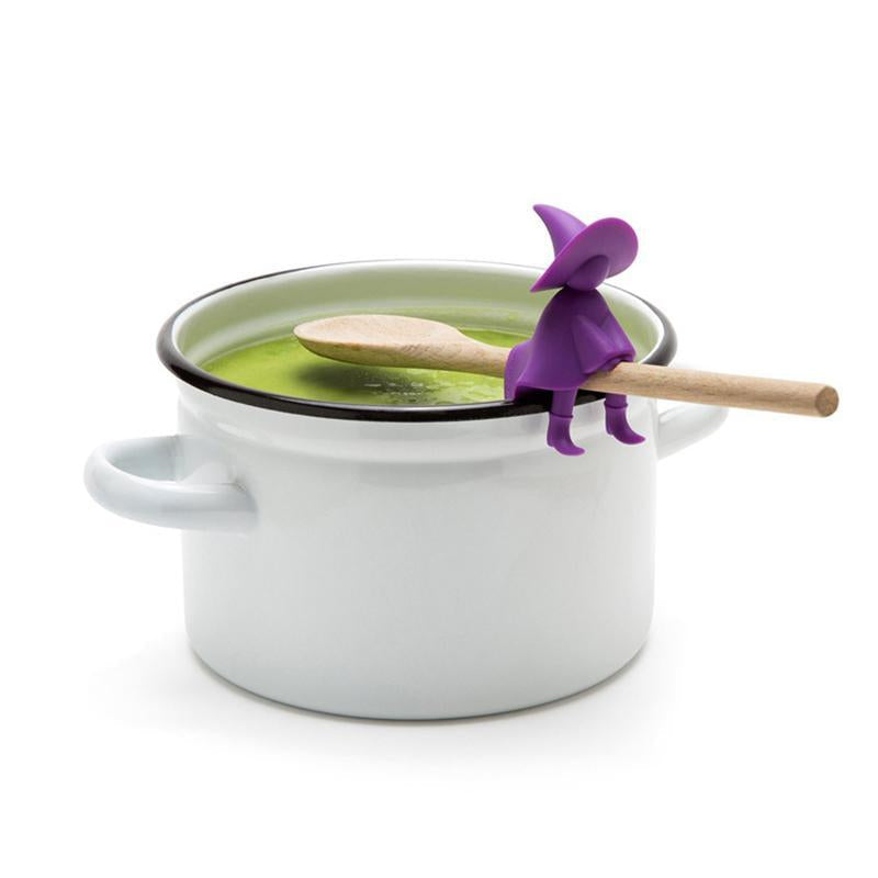 Silikone Witch Spoon Holder