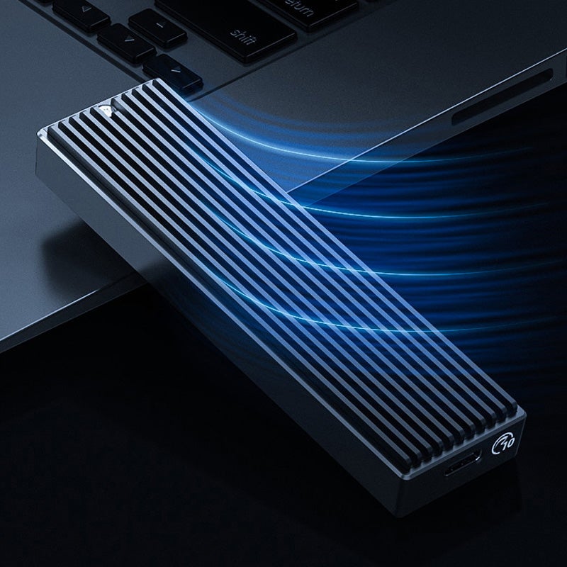 Ekstern mobil SSD i aluminium med ultrahøj hastighed