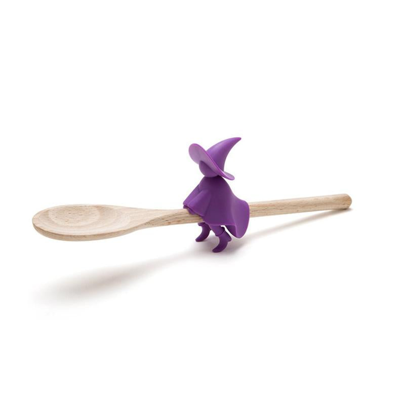 Silikone Witch Spoon Holder