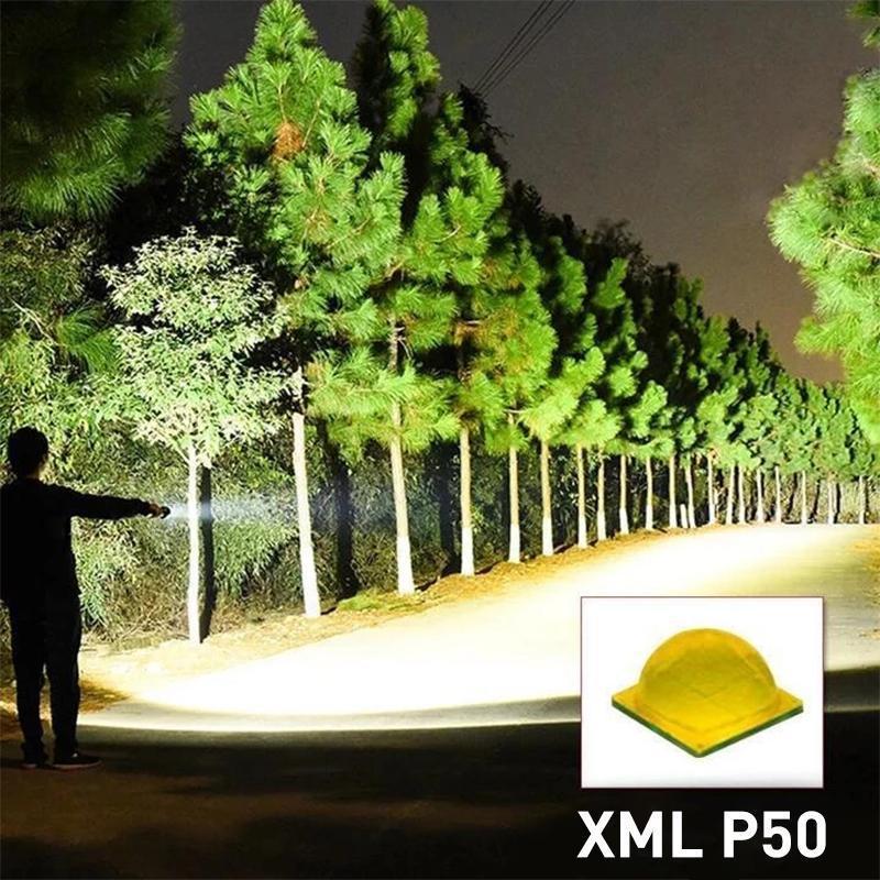 XHP50 LED lommelygte