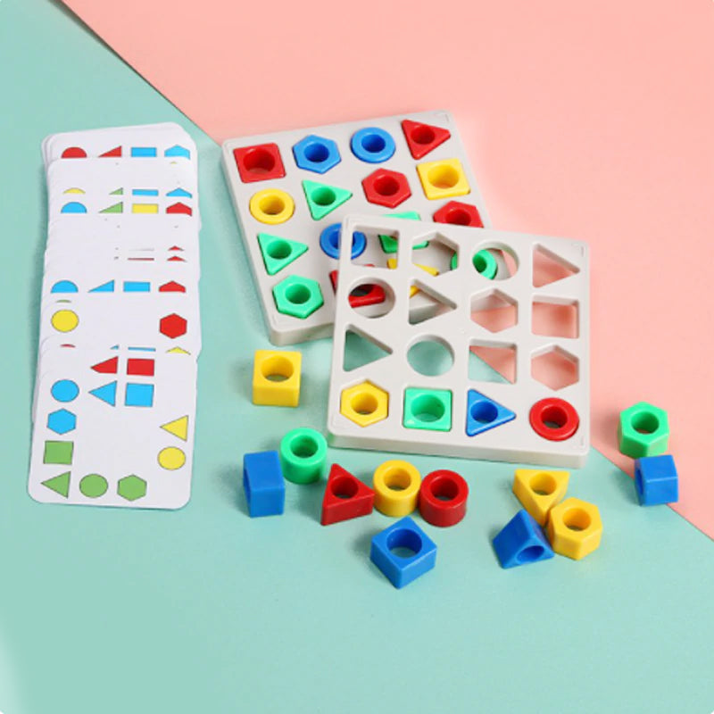 Form matching spil farve sensorisk sensorisk pædagogisk legetøj