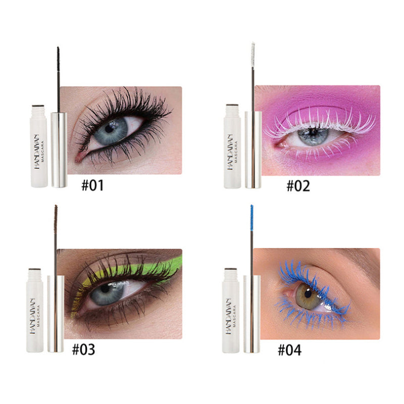 Mascara i 12 farvevarianter