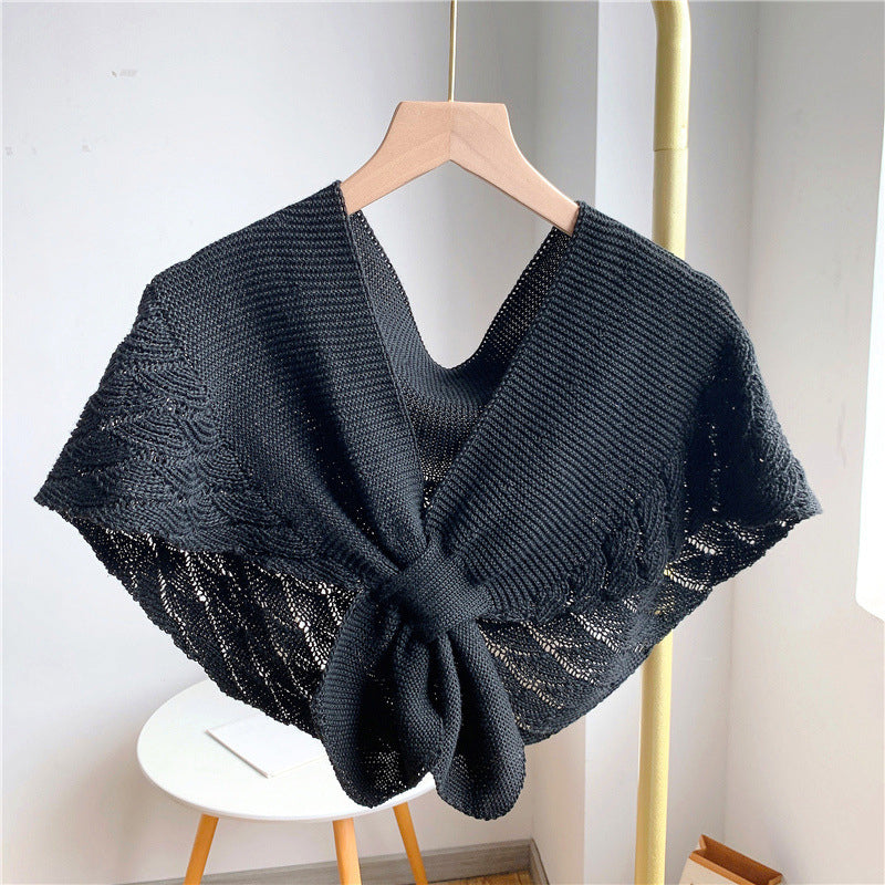 Fishtail Mini Knitted Shawl