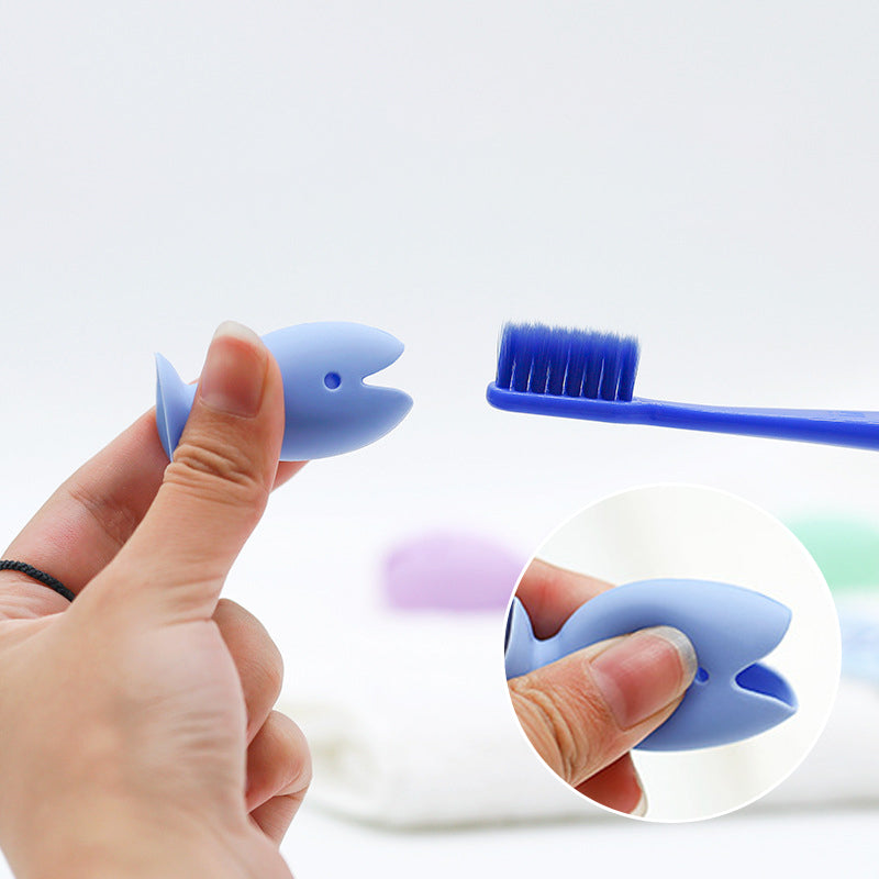 Stående tandbørstehætter med sugekop
