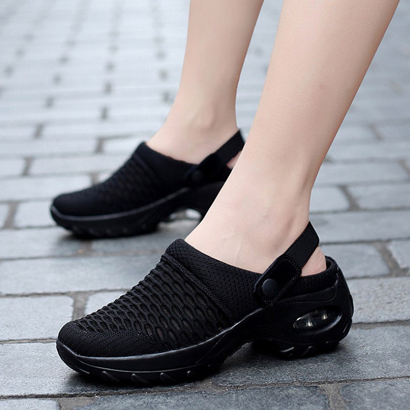 Kvinders åndbar Casual Air Cushion Slip-on sko