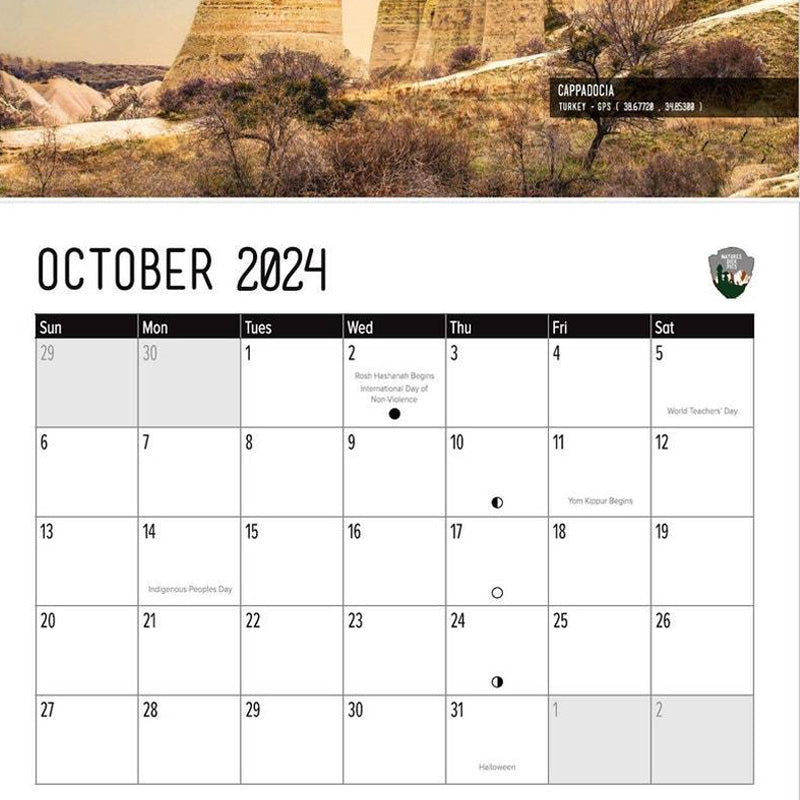 Sjov naturkalender 2024