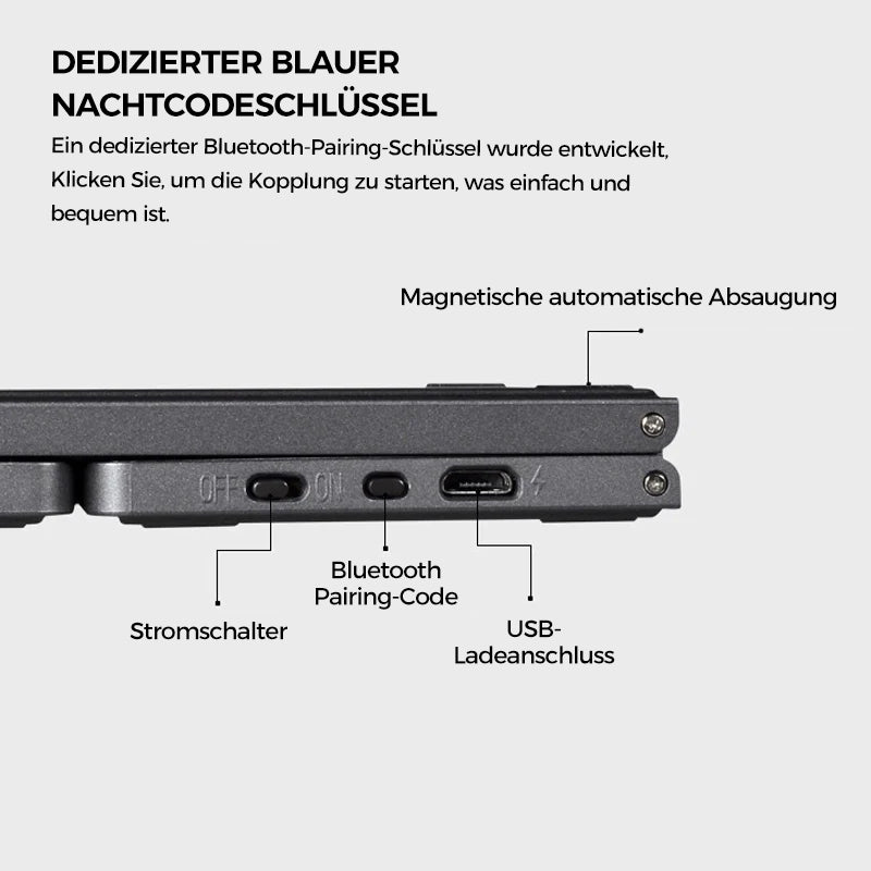 Foldbart minitastatur