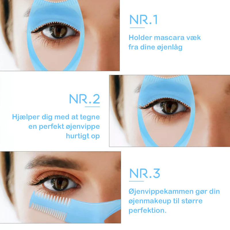 Øjenvippeværktøj Beskyttelsesskærm til Mascarapåføring