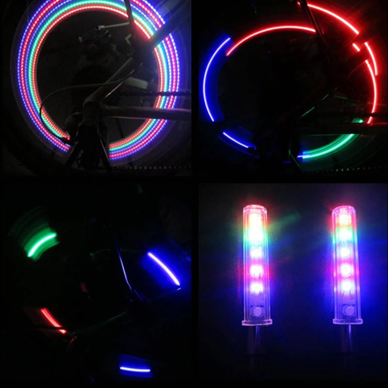 Vandtæte LED-hjul lys (2 stk.)