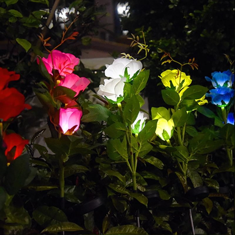 Flower Light vandtæt have landskab lampe