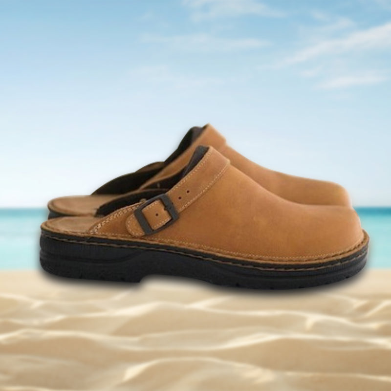 Sandaler til mænd med tå til stranden