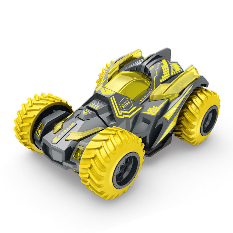 Dobbeltsidet fire hjulstræk stunt kollisions legetøjsbil