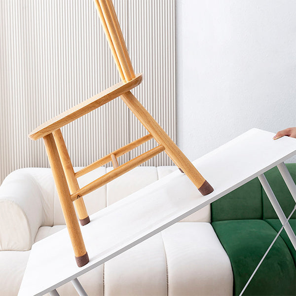 Stille skridsikre klistermærker til stoleben