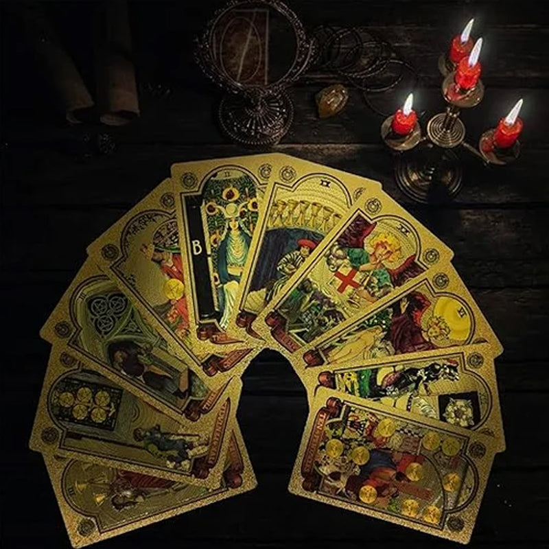 Gyldne tarotkort