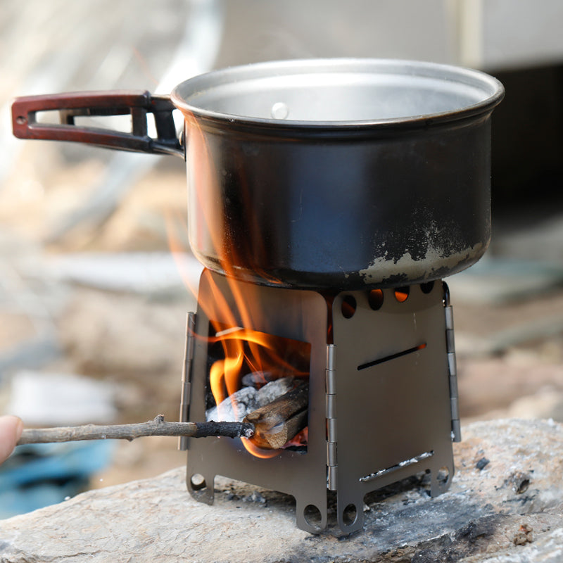 Bærbart grillsæt