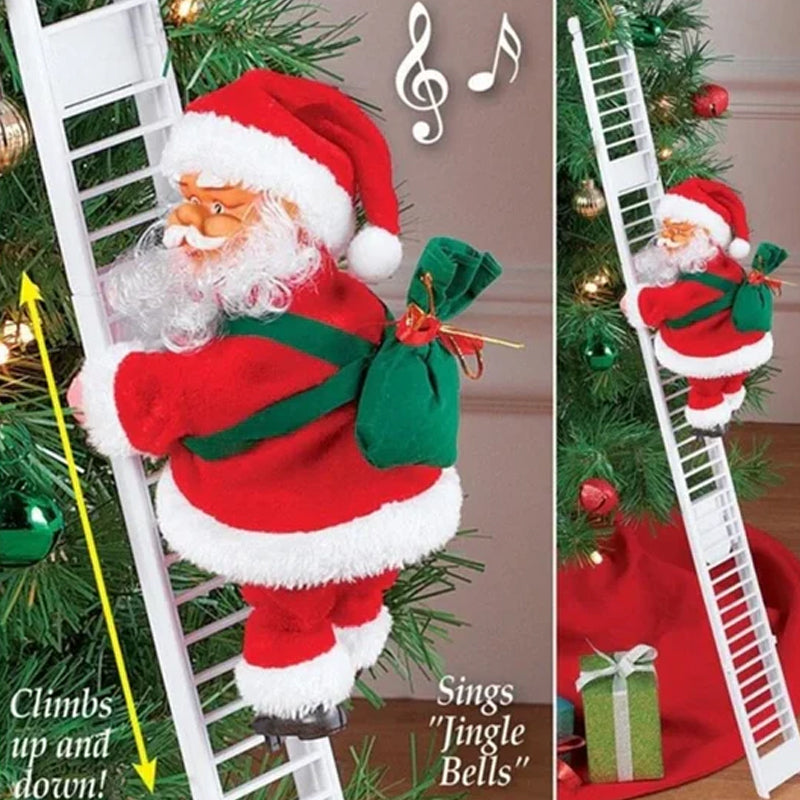 Elektrisk klatrende julemand