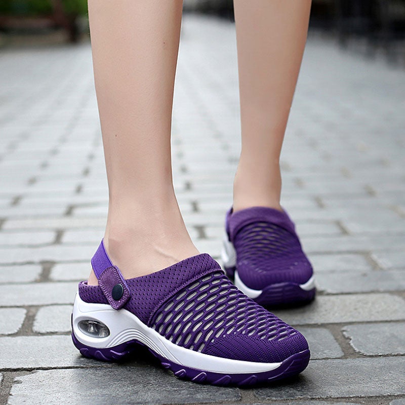 Kvinders åndbar Casual Air Cushion Slip-on sko
