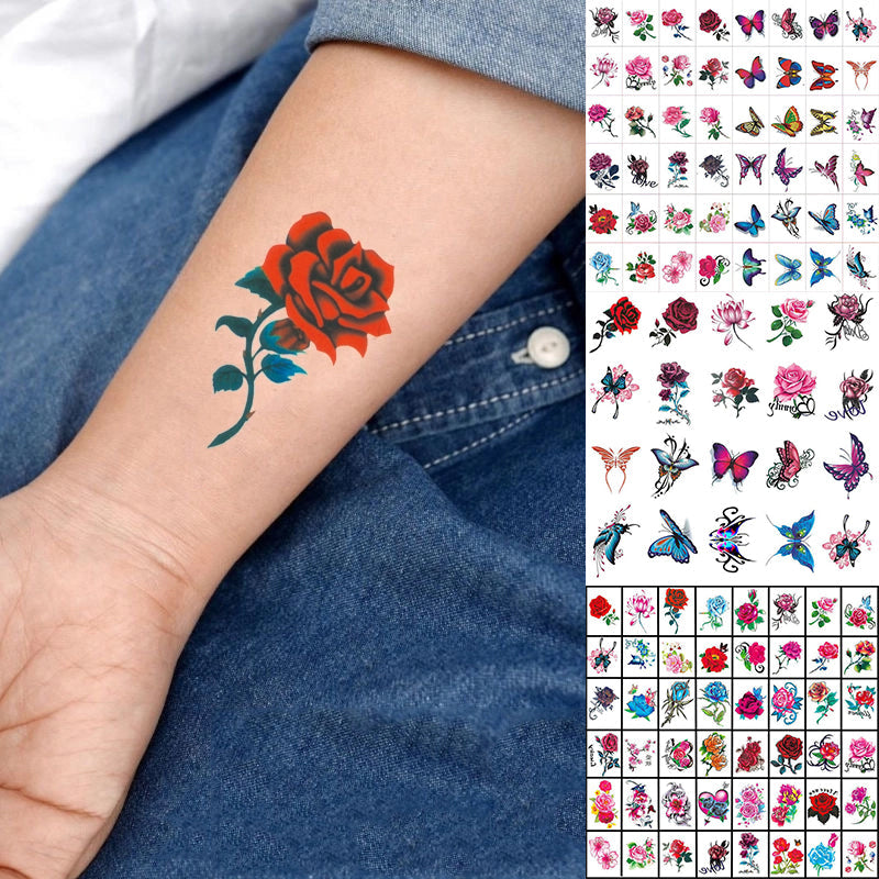 Trendy 3D tatoveringsmærkater