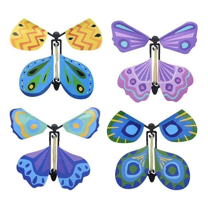 Kreative magiske flyvende sommerfugle