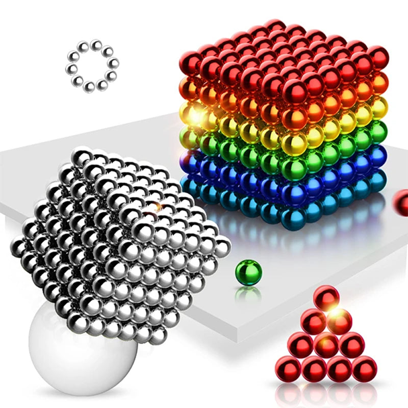 Dekompression Rubik's terning med magnetiske bolde