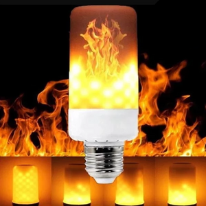 LED tyngdekraft effekt brand lys