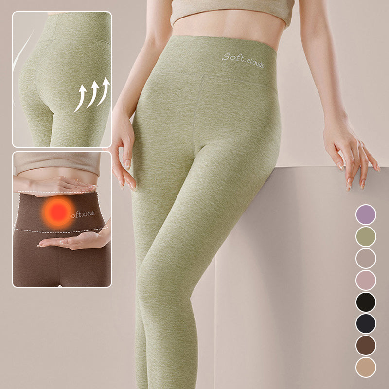 Varme leggings i tykkere stof