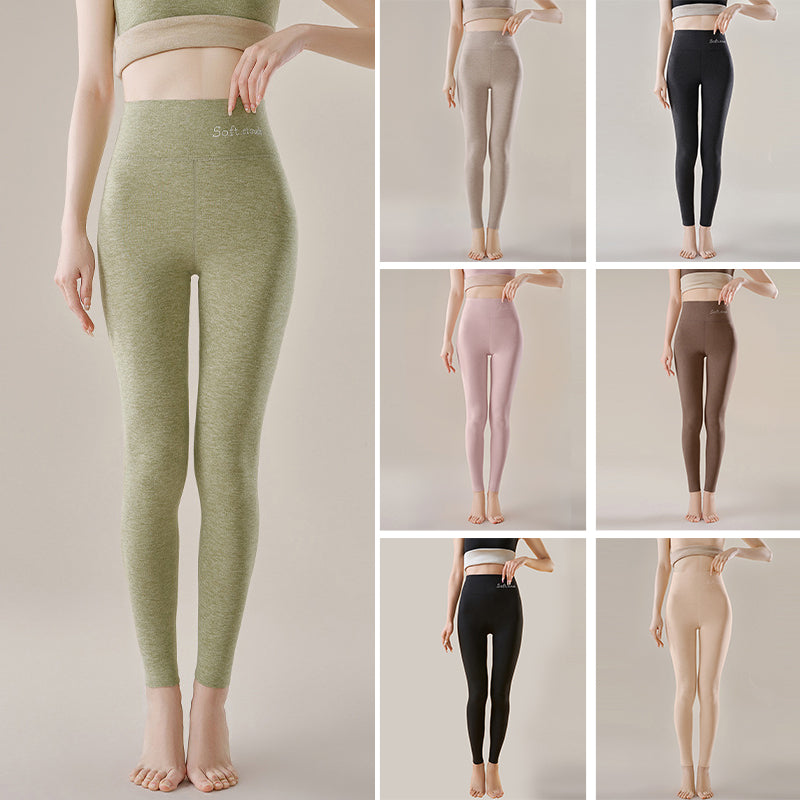 Varme leggings i tykkere stof