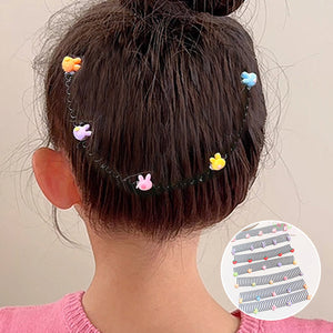 Strækbare usynlige hårspænder