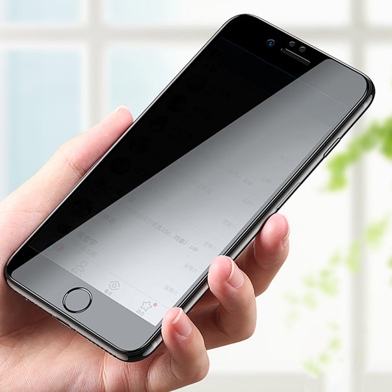 iPhone hærdet glas skærmbeskytter med privatlivsfunktion