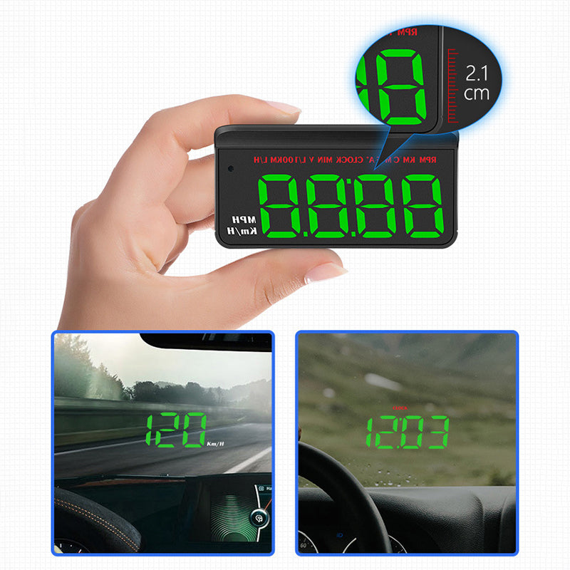 Multifunktionelt bærbart køretøjs-speedometer