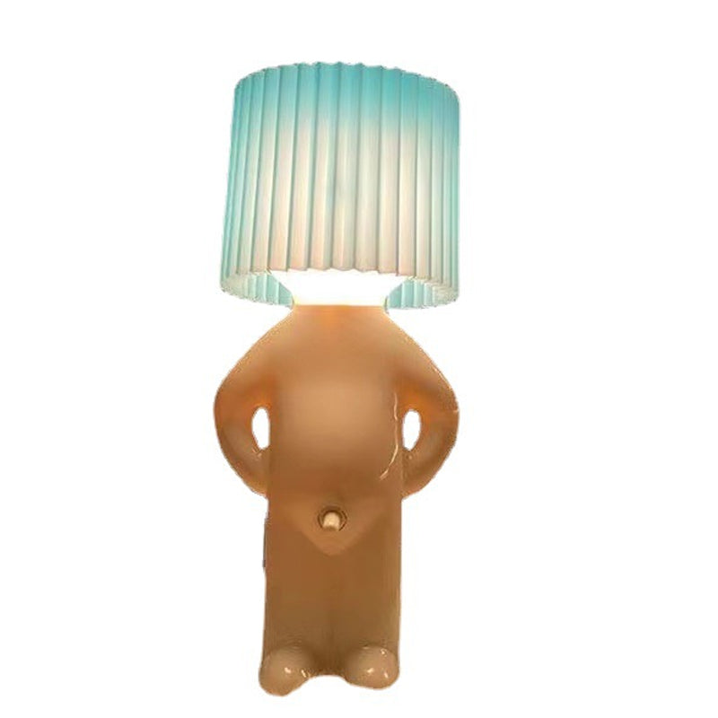 Genert lille mand kreativ lampe